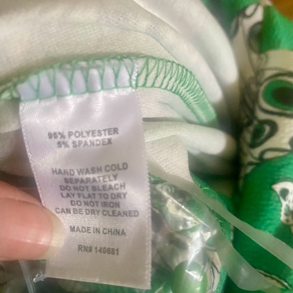 Emerald Green Butterfly Wide-Leg Jumpsuit - Picture 5 of 8